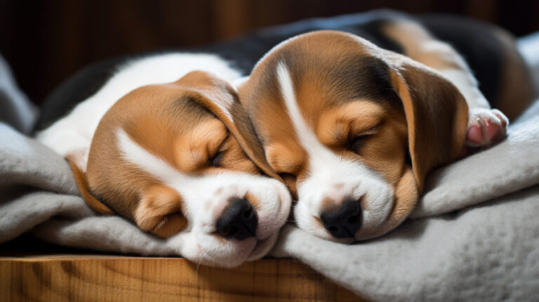 How Much Do Beagle Puppies Sleep?