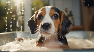 How to Bathe a Beagle Puppy