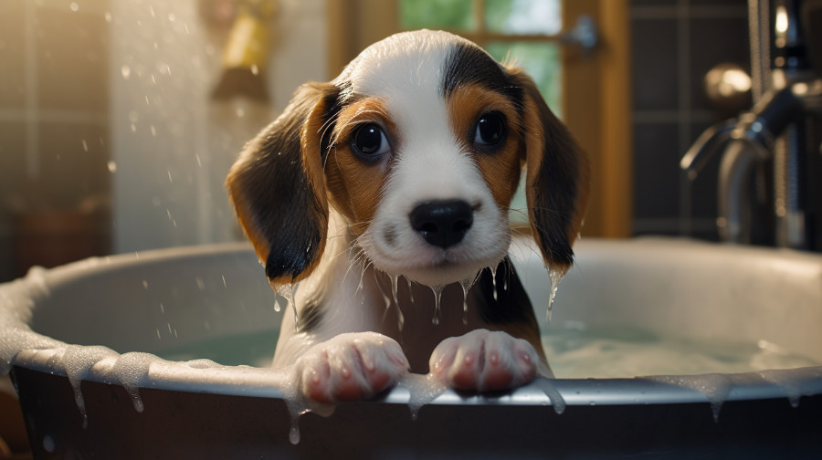 How to Bathe a Beagle Puppy?