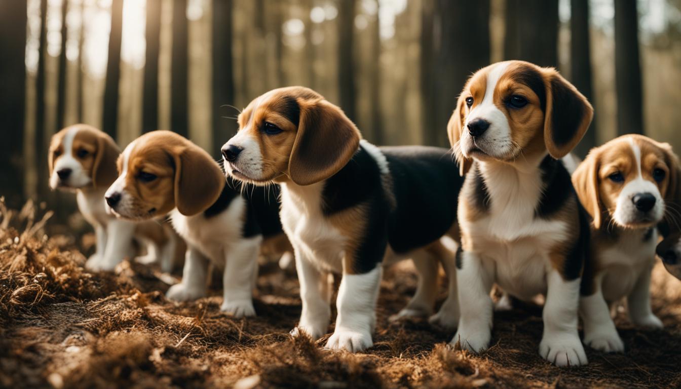when are beagle puppies fully grown