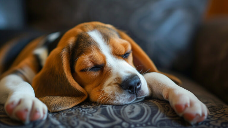 are beagle puppies lazy?